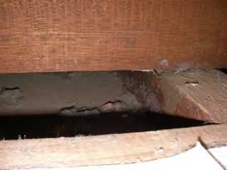 作業前の隙間
