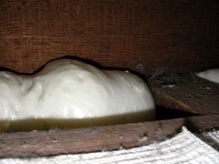 作業後の隙間
